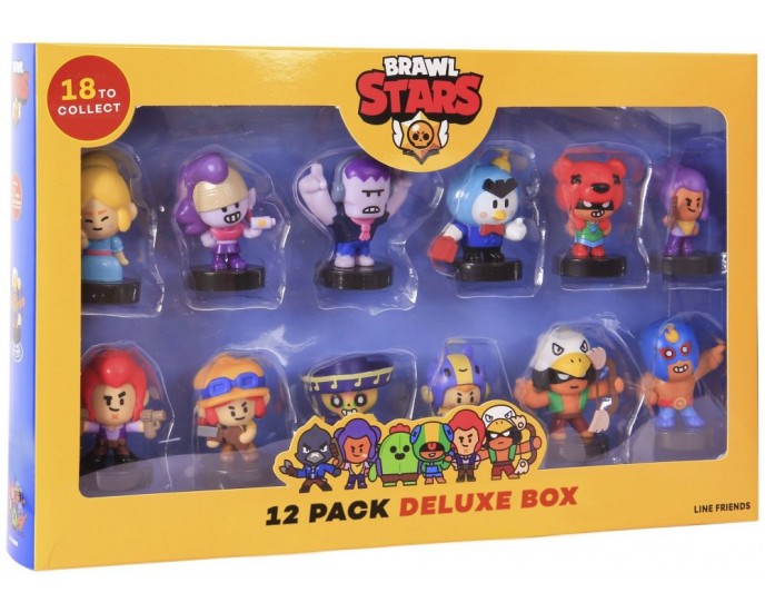 P.M.I. Brawl Stars Stampers - 12 Pack Deluxe Box (S1) (Random) (BRW5065) 