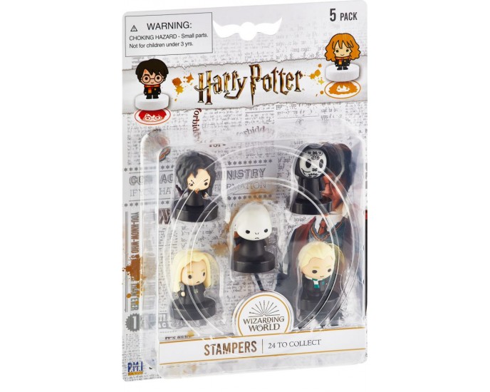 P.M.I. Harry Potter Stampers - 5 Pack (S1) (Random) (HP5040) 