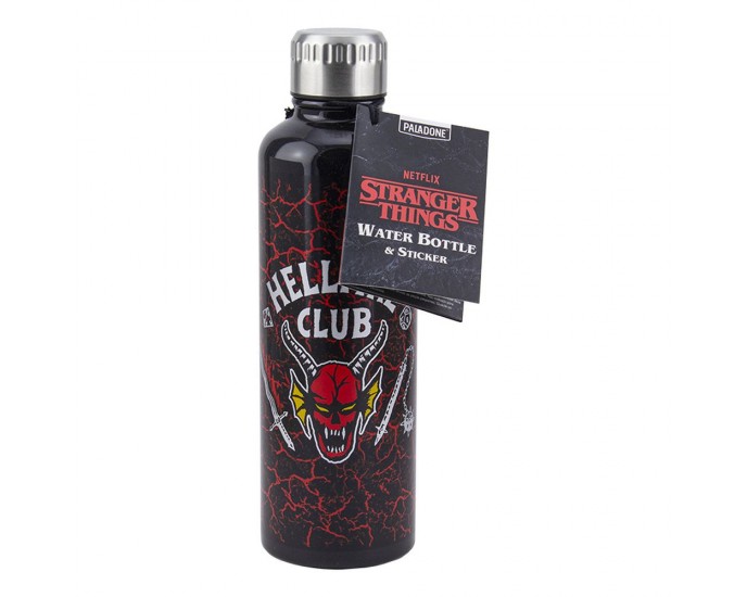 Paladone Stranger Things - Hellfire Club Metal Water Bottle (PP9939ST) ΣΚΕΥΗ ΚΟΥΖΙΝΑΣ