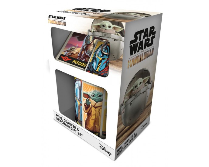 Pyramid Disney: Star Wars The Mandalorian (S2) - Mug, Coaster  Keychain Gift Set (GP86462) 