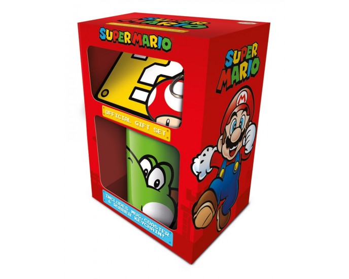 Pyramid Super Mario: Yoshi - Mug, Coaster  Keychain (GP85205) 