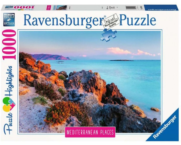 Ravensburger Puzzle: Mediterranean Greece (1000pcs) (14980) PUZZLE