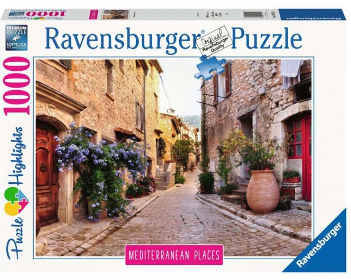 Ravensburger Puzzle: Mediterranean Places - Mediterranean France (1000pcs) (14975) PUZZLE