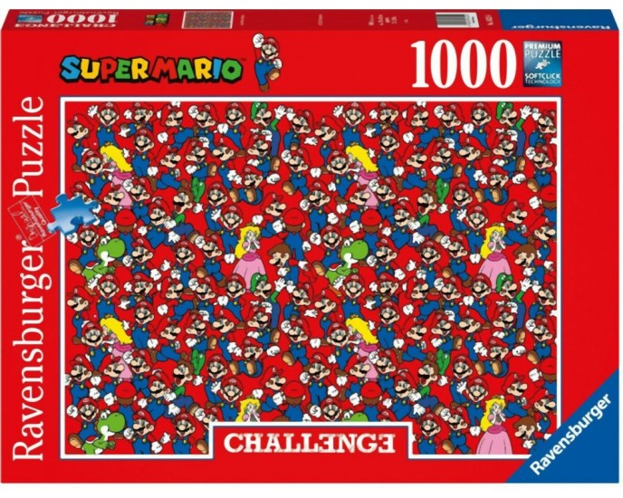 Ravensburger Puzzle: Super Mario - Challenge (1000pcs) (16525) PUZZLE