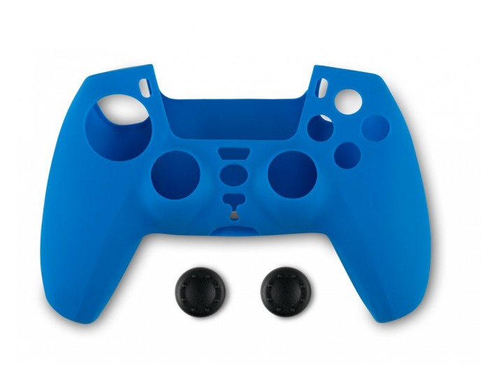 Spartan Gear - Controller Silicon Skin Cover and Thumb Grips (compatible with playstation 5) (colour: Blue) ΑΞΕΣΟΥΑΡ ΤΕΧΝΟΛΟΓΙΑΣ