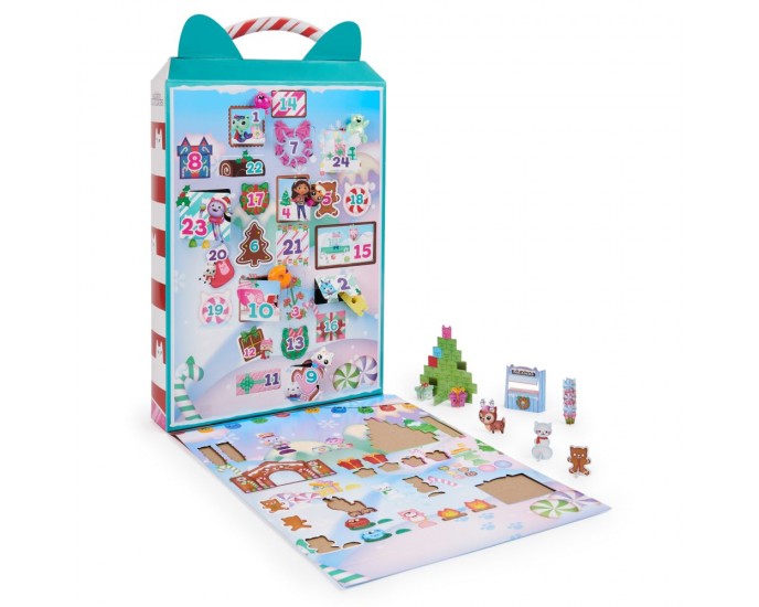 Spin Master Gabbys Dollhouse - Christmas Kitty Cat Advent Calendar (6067835) GABBY'S