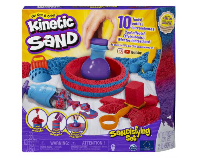 Spin Master Kinetic Sand: Sandisfying Set (6047232) 