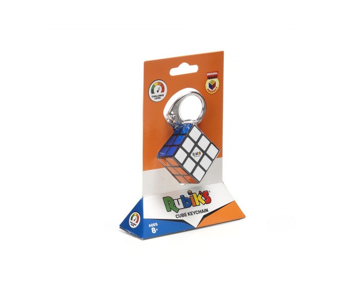 Spin Master Rubik’s Cube: Classic 3x3 Cube with Keychain (6064001) ΠΑΙΧΝΙΔΙΑ ΔΡΑΣΤΗΡΙΟΤΗΤΩΝ