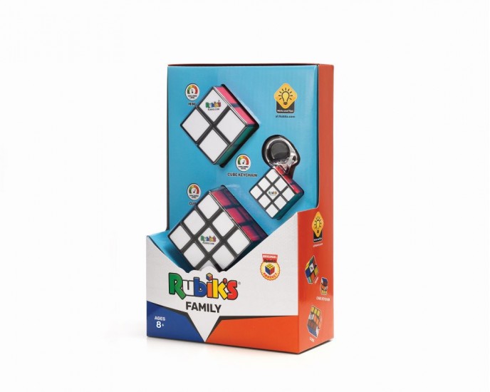 Spin Master Rubik’s Cube: Rubiks Family Pack (3 pcs) (6064015) ΠΑΙΧΝΙΔΙΑ ΔΡΑΣΤΗΡΙΟΤΗΤΩΝ