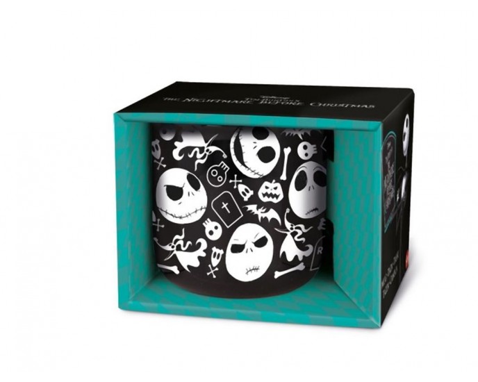 Stor Nightmare Before Christmas Ceramic Breakfast Mug in Gift Box (400ml) 
