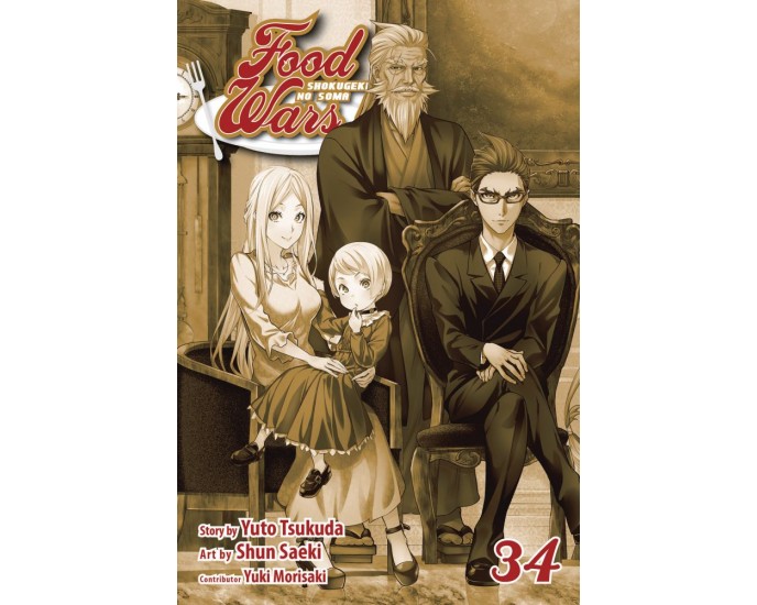 Viz Food Wars Shokugeki No Soma GN Vol. 34 Paperback Manga 
