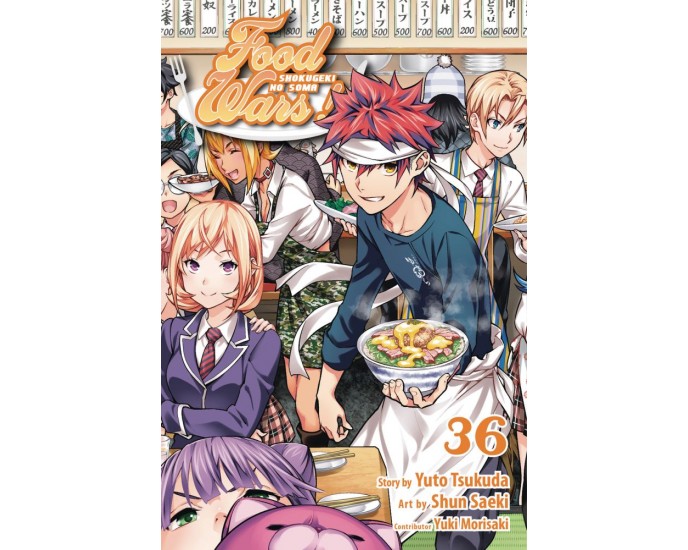 Viz Food Wars Shokugeki No Soma GN Vol. 36 Paperback Manga 