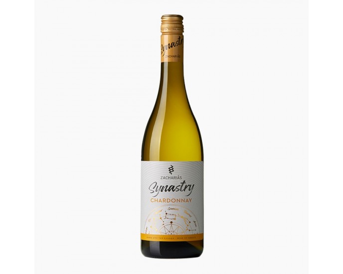 Zacharias - Sinastry - Chardonnay - White Dry Wine ,750ml 