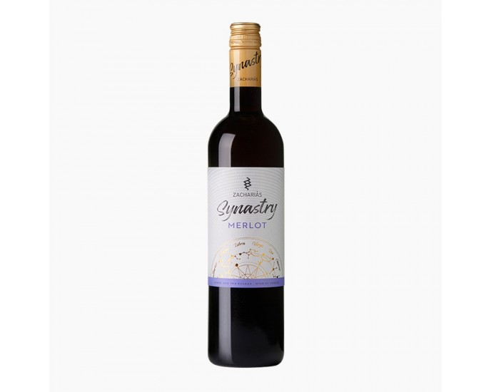 Zacharias - Sinastry - Merlot - Red Dry Wine ,750ml 