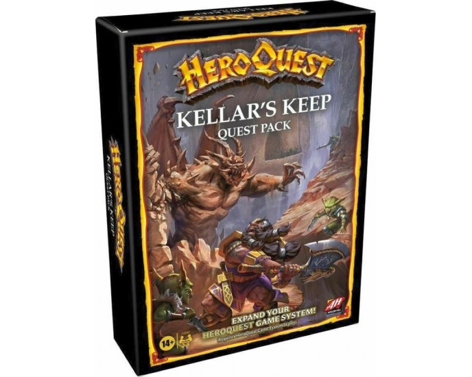 Hasbro Avalon Hill HeroQuest: Kellars Keep Quest Pack (Expansion) (English Language) (F4543) ΕΠΙΤΡΑΠΕΖΙΑ