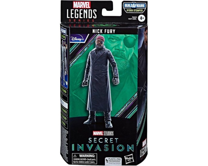 Hasbro Disney Marvel Legends Series: Build a Figure Hydra Stomper - Secret Invasion Nick Fury Action Figure (15cm) (F6537)
