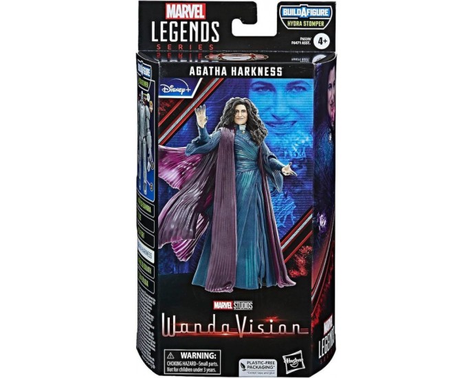 Hasbro Disney Marvel Legends Series: Build a Figure Hydra Stomper - WandaVision Agatha Harkness Action Figure (15cm) (F6539)