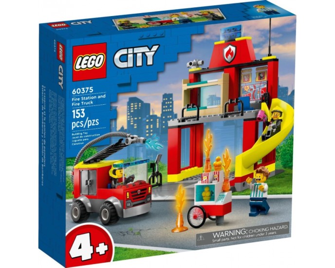 LEGO® City: Fire Station and Fire Truck (60375) LEGO