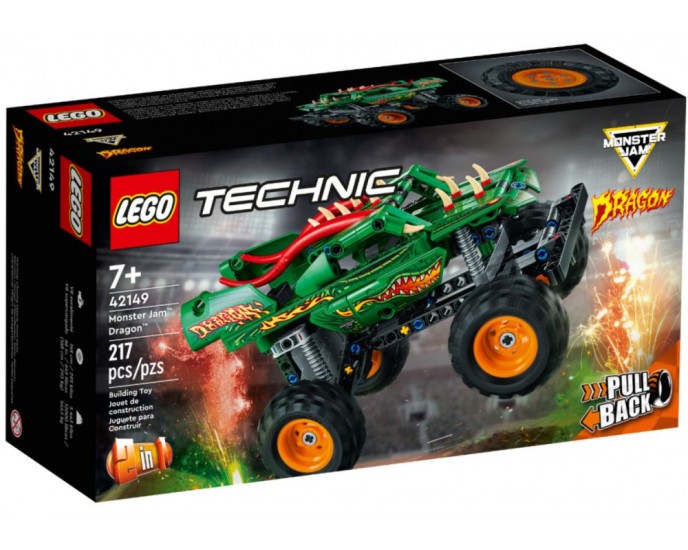 LEGO® Technic™: Monster Jam™ Dragon™ (42149) LEGO