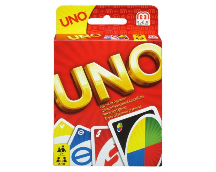 Mattel UNO Card Game (W2087) ΕΠΙΤΡΑΠΕΖΙΑ