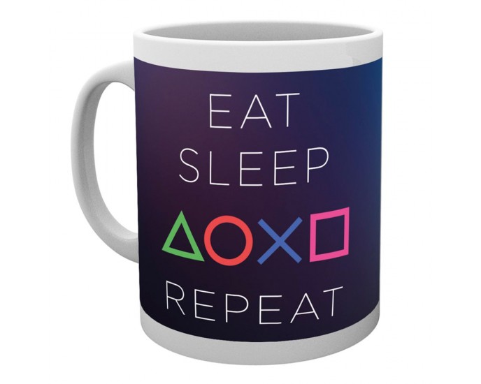 Abysse Playstation - Eat Sleep Play Repeat Mug (MG1064) 