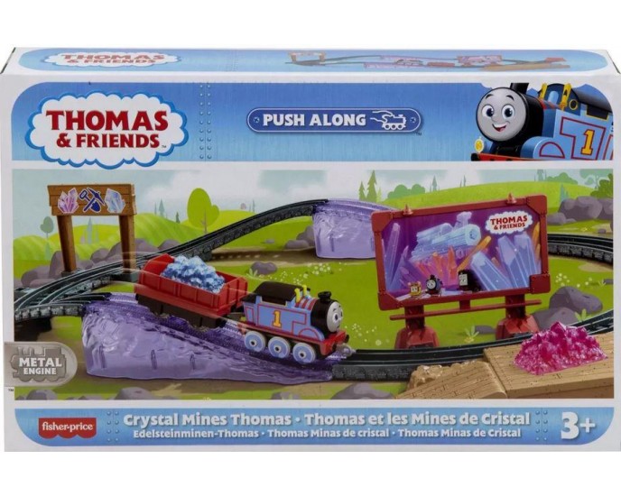 Fisher-Price Thomas  Friends: Push Along - Crystal Mines Thomas (HGY83) FISHER PRICE
