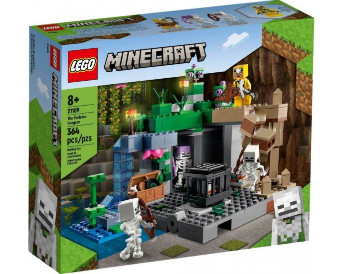 LEGO® Minecraft®: The Skeleton Dungeon (21189) LEGO