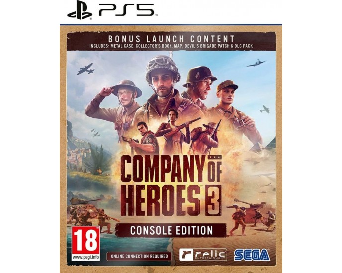 PS5 Company of Heroes 3 - Console Edition (Metal Case) 