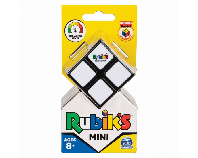 Spin Master Rubik’s Cube: 2x2 Classic Colour-Matching Puzzle - Pocket Size (6064345) ΠΑΙΧΝΙΔΙΑ ΔΡΑΣΤΗΡΙΟΤΗΤΩΝ