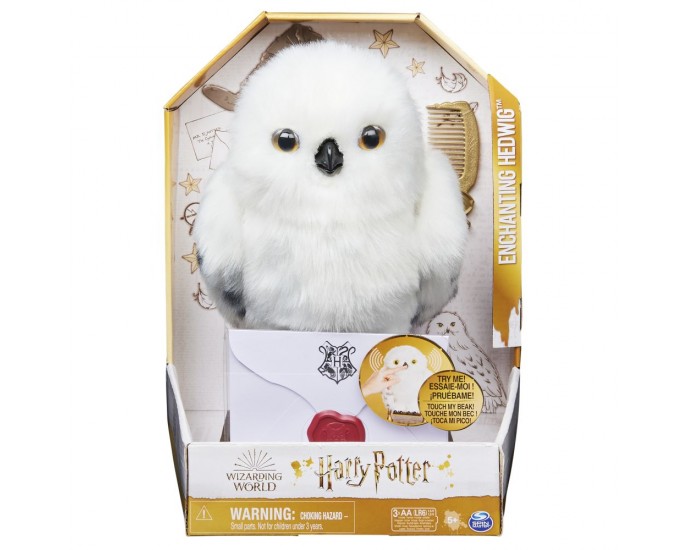 Spin Master Wizarding World Harry Potter: Enchanting Hedwig (6061829) ΛΟΥΤΡΙΝΑ