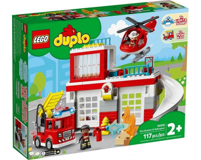 LEGO® DUPLO® Town: Fire Station  Helicopter (10970) 
