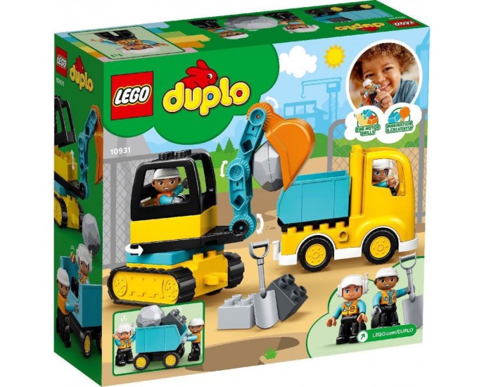 LEGO® DUPLO® Town: Truck  Tracked Excavator (10931) 