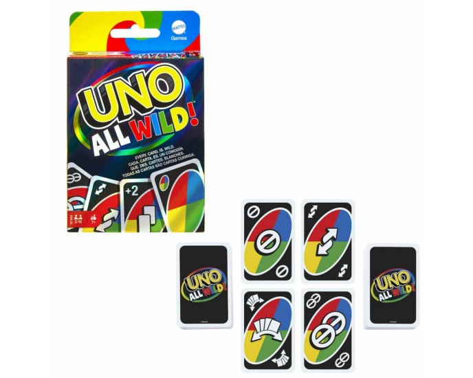Mattel UNO All Wild Card Game (HHL33) ΕΠΙΤΡΑΠΕΖΙΑ