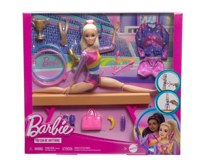 Mattel Barbie® You Can be Anything - Gymnastics Playset (HRG52) BARBIE