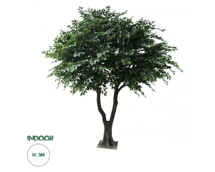 GloboStar® Artificial Garden BANYAN FICUS TREE 20361 Τεχνητό Διακοσμητικό Δέντρο Ινδική Συκιά Φίκος Υ300cm 