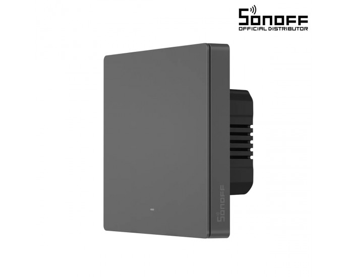 GloboStar® 80090 SONOFF M5-1C-86 SwitchMan Mechanical Smart Switch WiFi & Bluetooth AC 100-240V Max 10A 2200W (10A/Way) 1 Way 