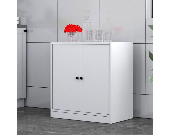 Ντουλάπι κουζίνας - μπάνιου Felix Flat Megapap χρώμα λευκό 65,4x40x71,4εκ. 