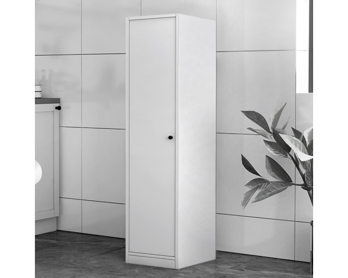 Ντουλάπι κουζίνας - μπάνιου Felix Flat Megapap χρώμα λευκό 33,6x40x135εκ. 