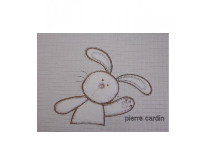 Pierre Cardin des.126 Bebe Κουβέρτα Πικέ Κούνιας 100x140