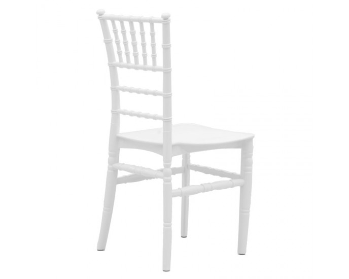 Καρέκλα catering Tiffany pakoworld PP λευκό 40x45x90εκ ΚΑΡΕΚΛΕΣ ΕΞΩΤΕΡΙΚΟΥ ΧΩΡΟΥ