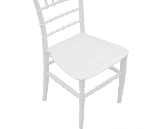 Καρέκλα catering Tiffany pakoworld PP λευκό 40x45x90εκ ΚΑΡΕΚΛΕΣ ΕΞΩΤΕΡΙΚΟΥ ΧΩΡΟΥ