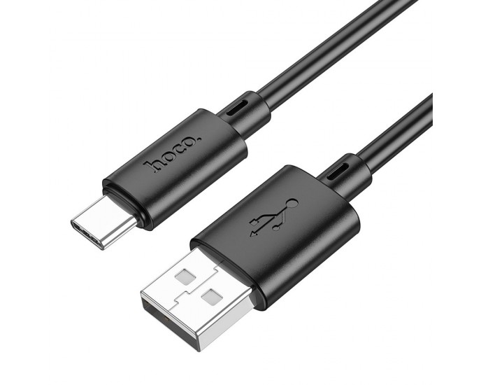 HOCO cable USB to Type C 3A Gratified X88 black