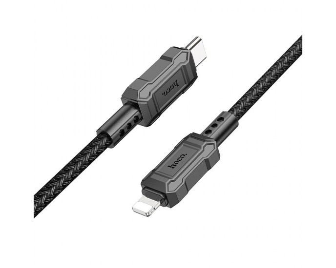 HOCO cable Type C to iPhone Lightning 8-pin Power Delivery 20W Leader X94 black