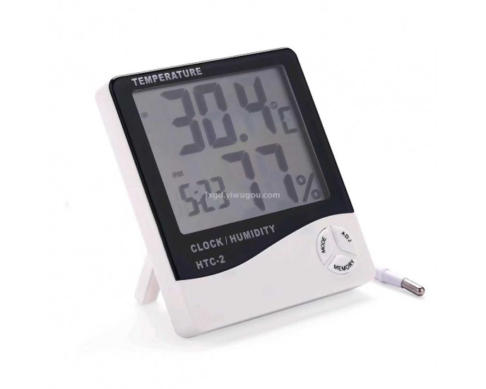 Ψηφιακό θερμόμετρο και υγρόμετρο χώρου - HTC-2 - 112524 