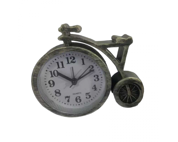 Επιτραπέζιο ρολόι - Ξυπνητήρι - Vintage - HA-667GT - 866673 - Silver