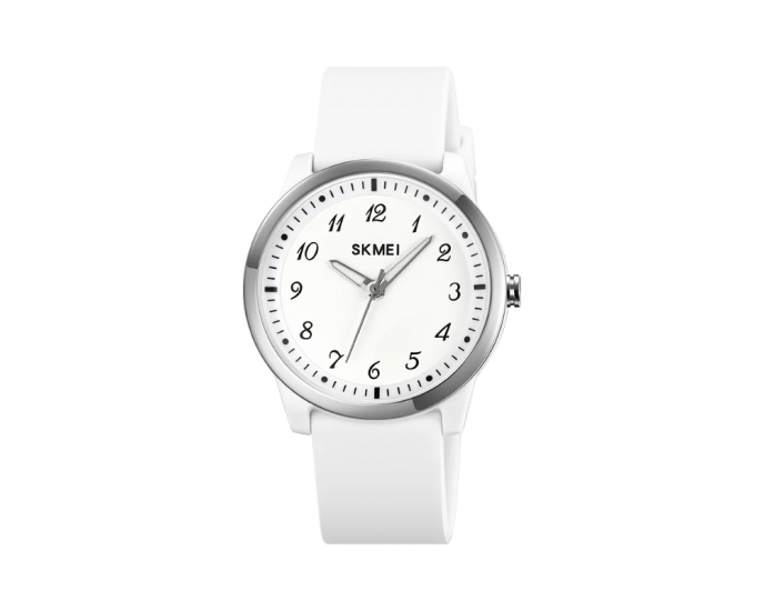 Αναλογικό ρολόι χειρός – Skmei - 2008 - White/Silver