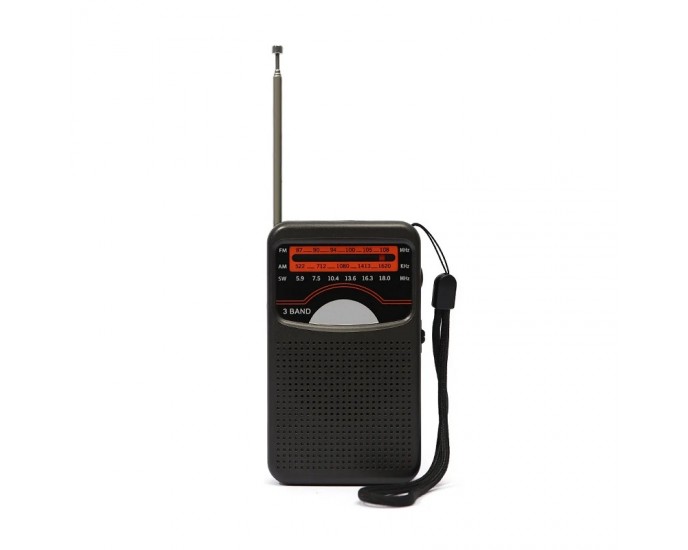 Επαναφορτιζόμενο ραδιόφωνο - Mini - M9321 - 093219 - Black