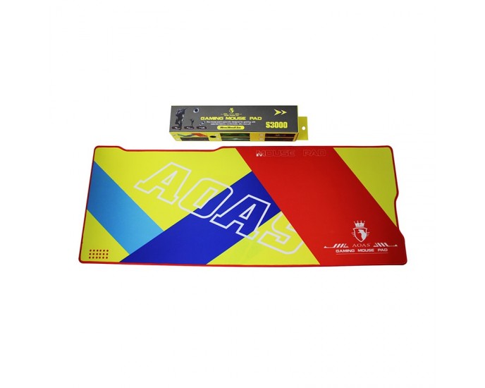 Gaming Mousepad - S3000 - 651541 - Yellow/Red/Blue 