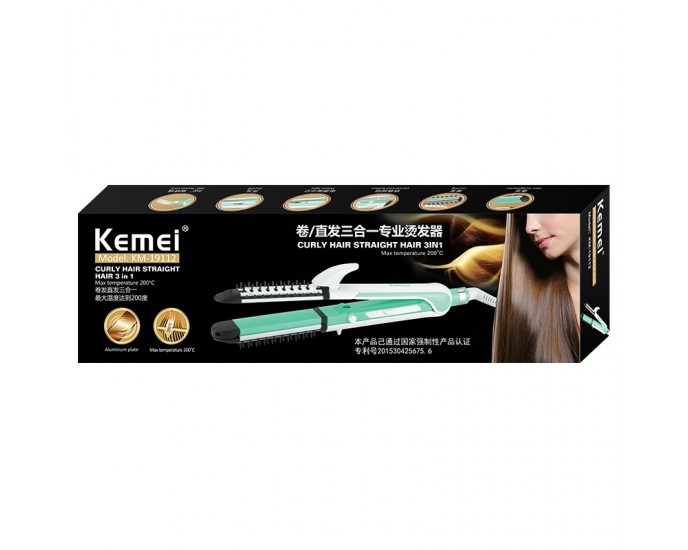 Ισιωτική μαλλιών - KM-19112 - Multistyler - Kemei