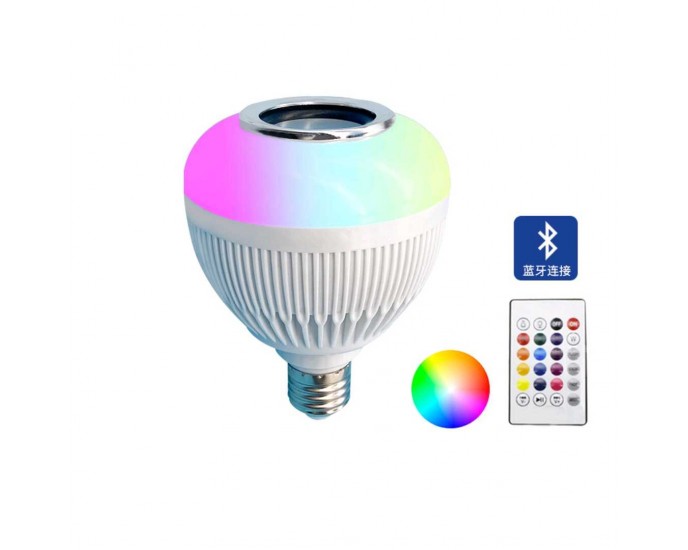 Λάμπα LED - Smart - Με ηχείο Bluetooth - WJ-L2 - 480162